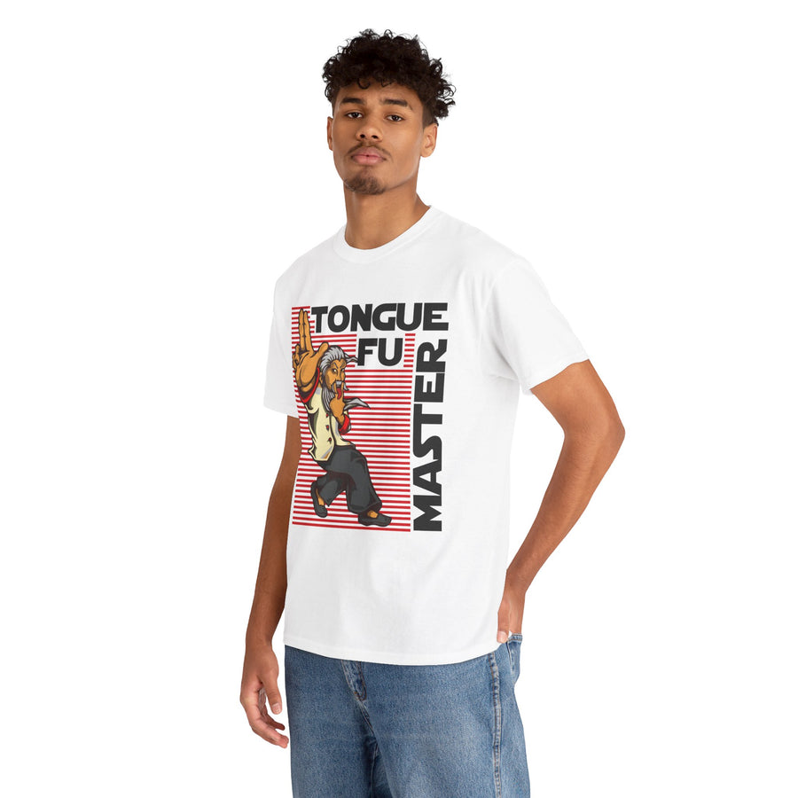 Tongue Fu Master Unisex Heavy Cotton Tee