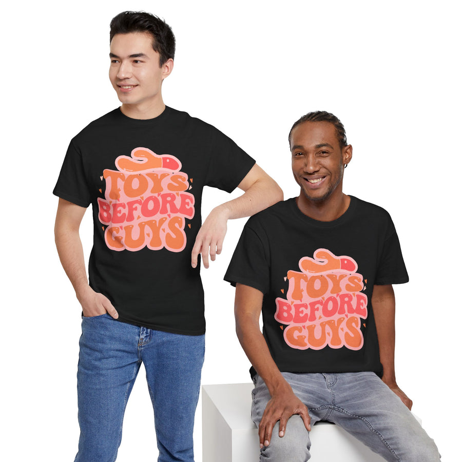 Toys Before Guys Unisex Heavy Cotton Tee