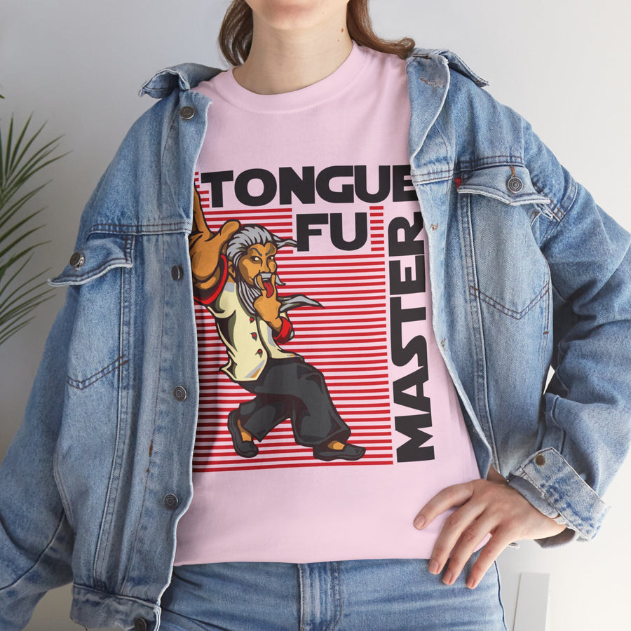 Tongue Fu Master Unisex Heavy Cotton Tee