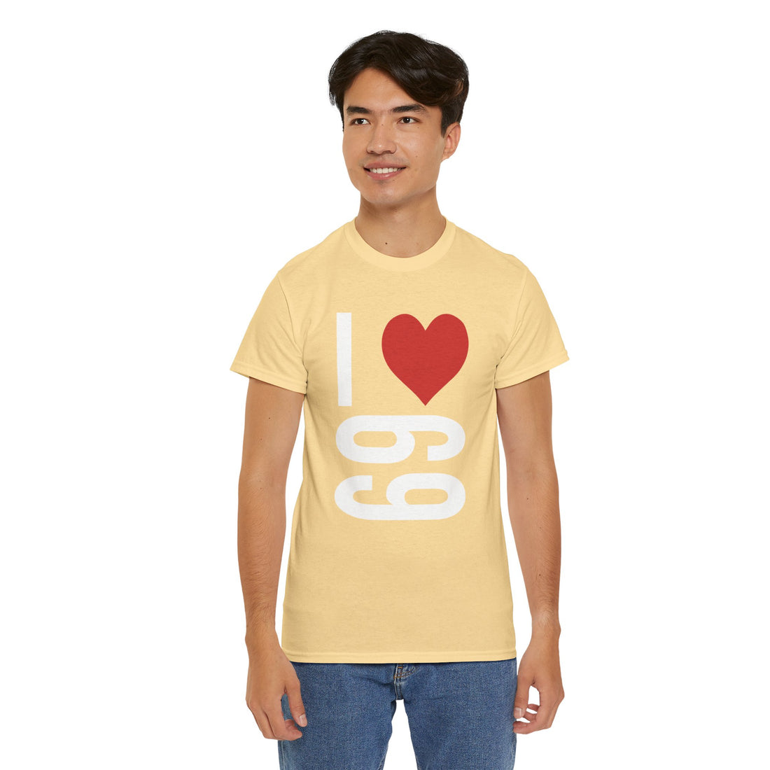 I Love 69 Unisex Heavy Cotton Tee