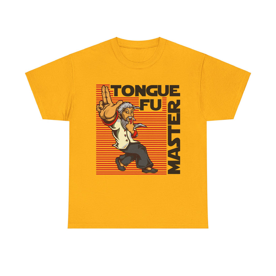 Tongue Fu Master Unisex Heavy Cotton Tee