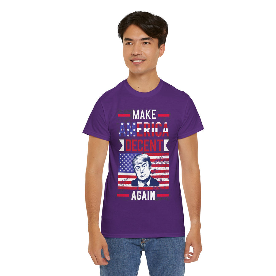 Make America Decent Again Unisex Heavy Cotton Tee