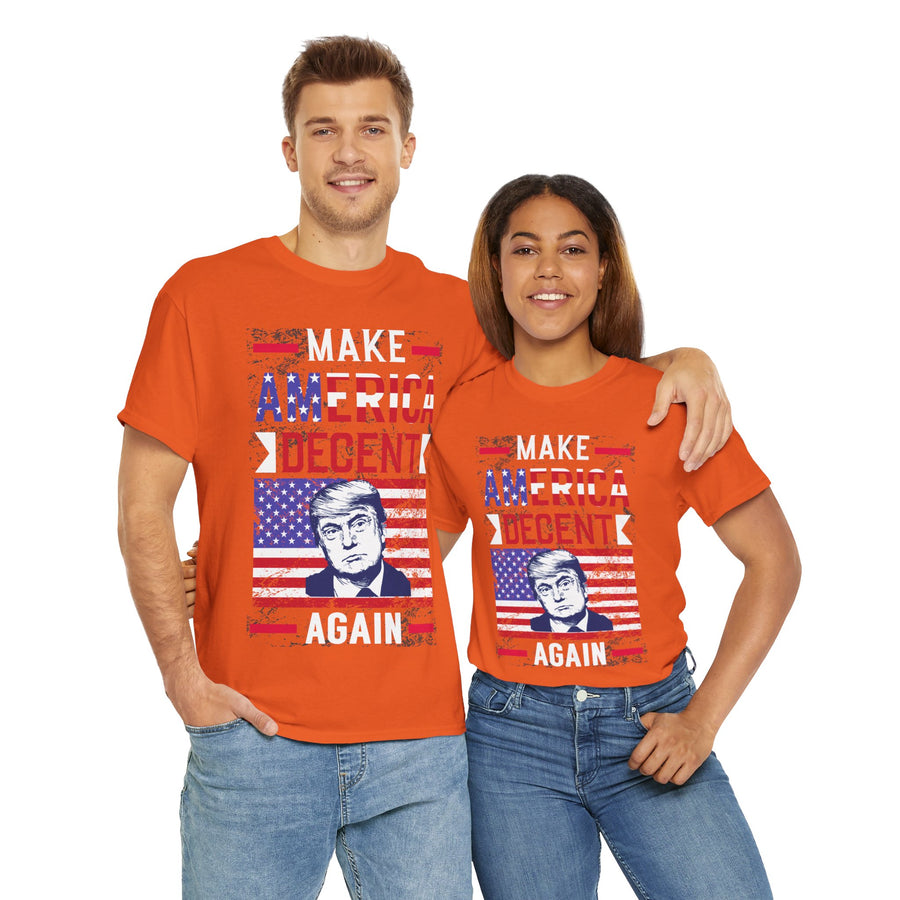 Make America Decent Again Unisex Heavy Cotton Tee