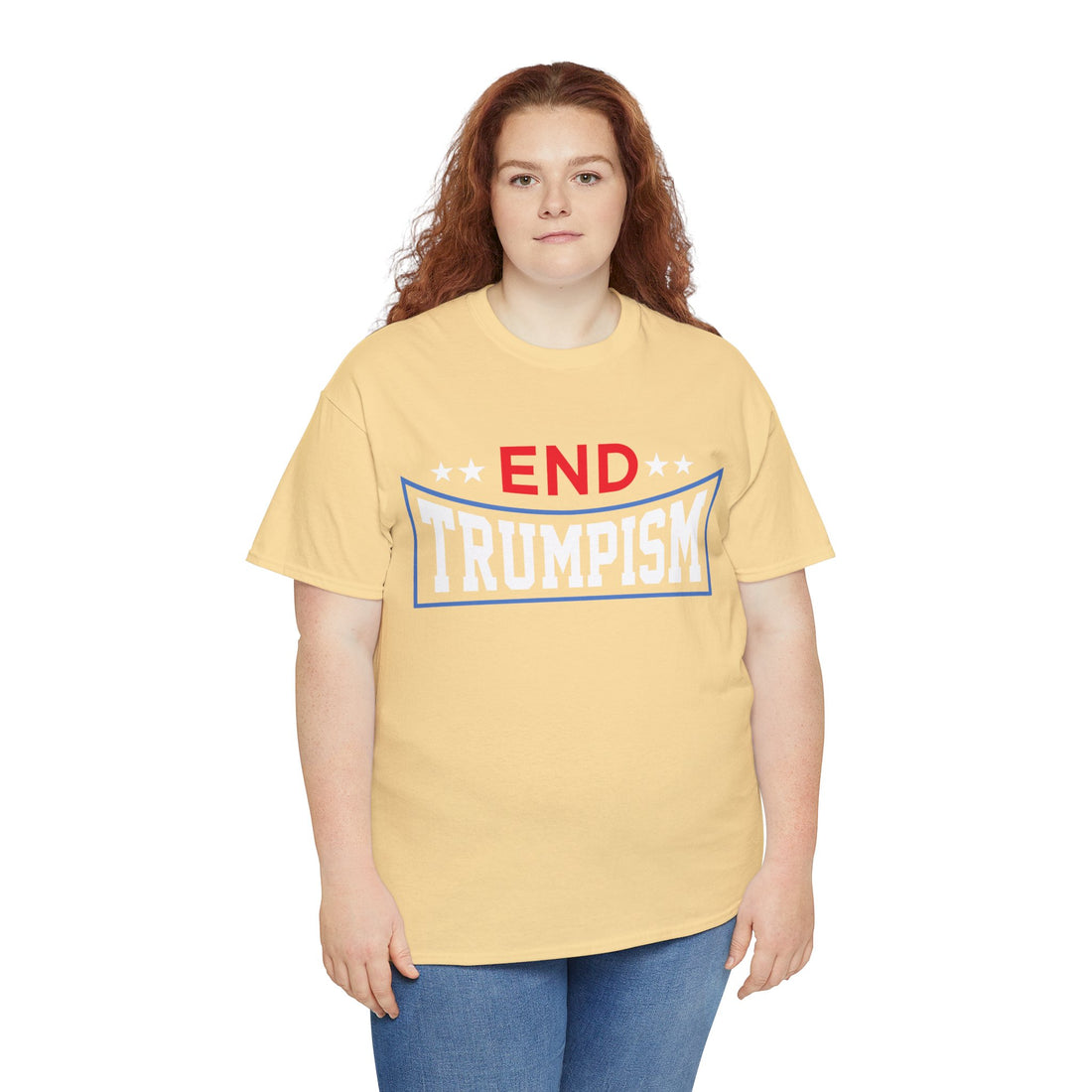 End Trumpism Unisex Heavy Cotton Tee