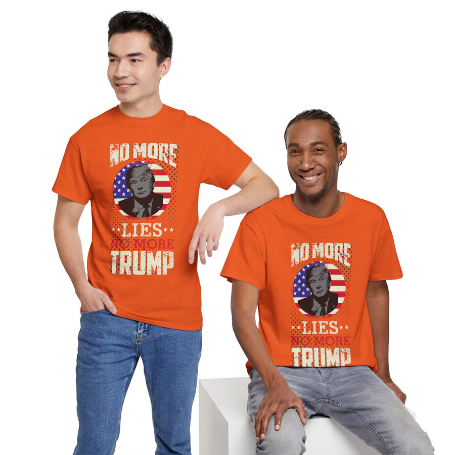 No More Lies Trump Unisex Heavy Cotton Tee