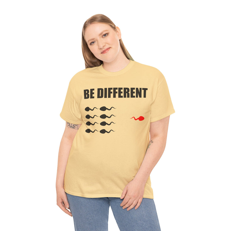 Be Different Unisex Heavy Cotton Tee