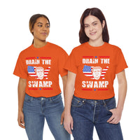 Drain The Swamp Unisex Heavy Cotton Tee