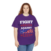 Fight Back Against Liberal Lies Unisex Heavy Cotton Tee