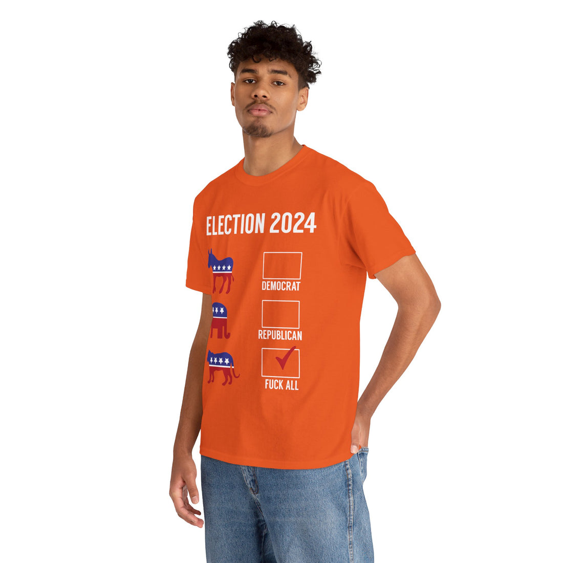 Election 2024 Unisex Heavy Cotton Tee