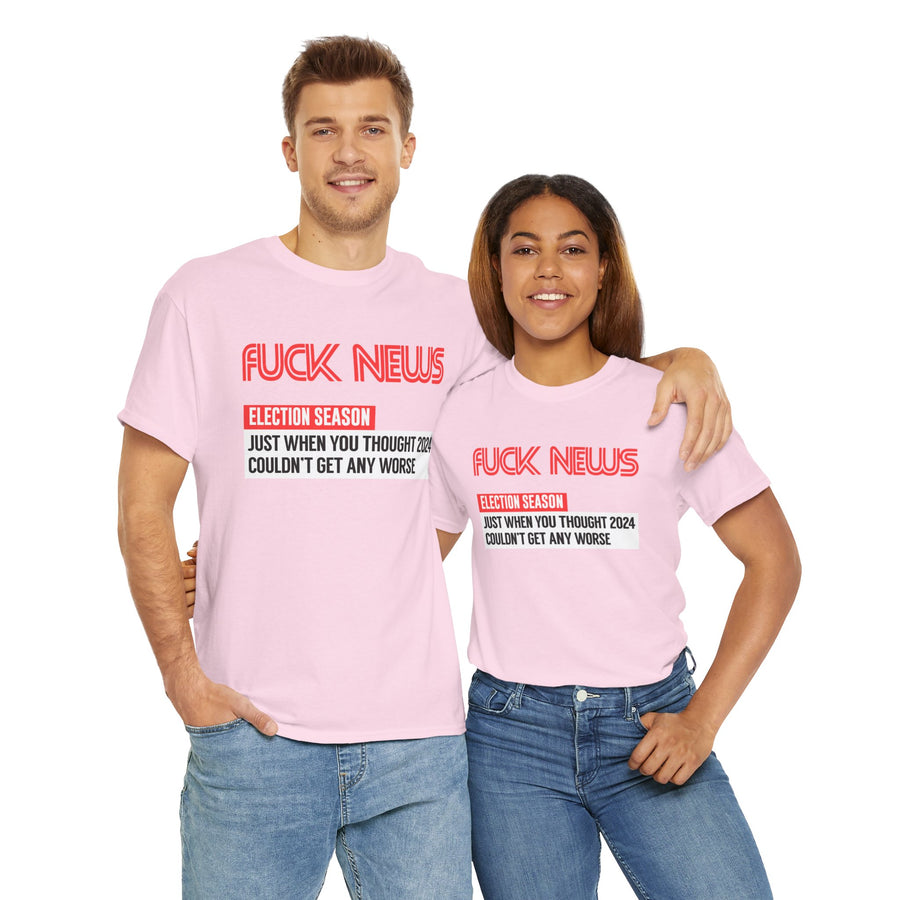 Fuck News Unisex Heavy Cotton Tee