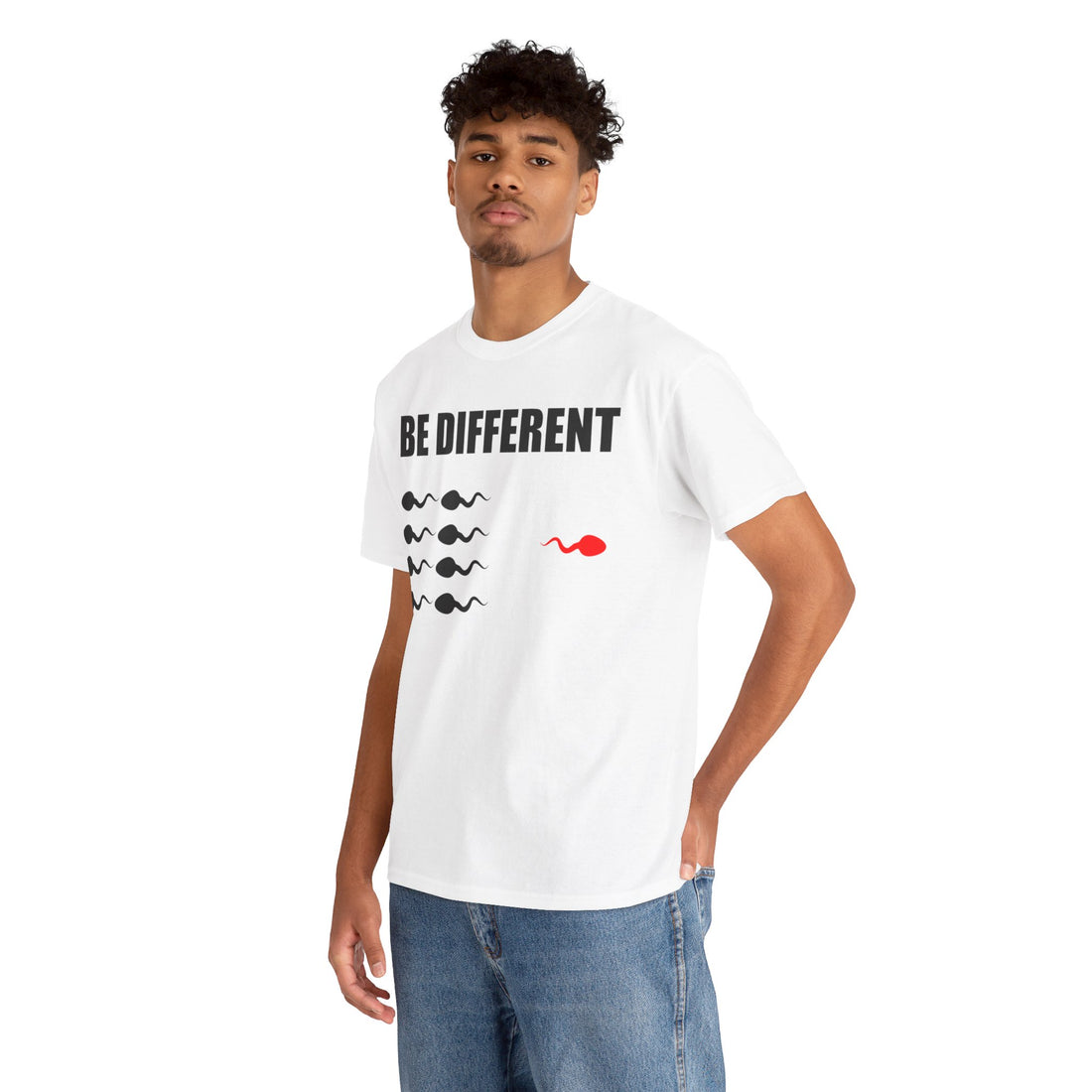 Be Different Unisex Heavy Cotton Tee