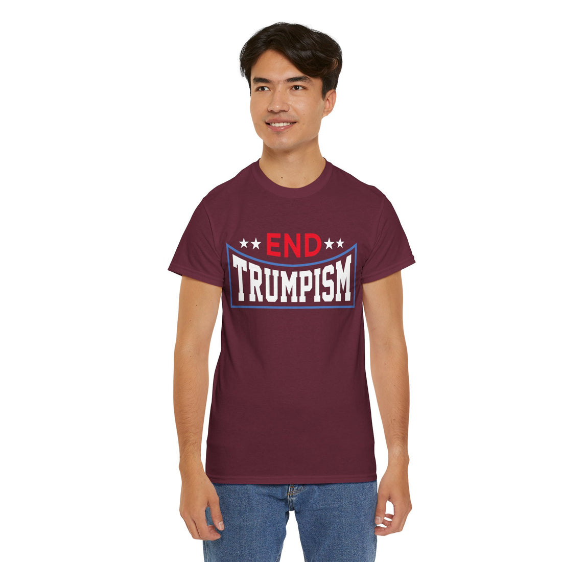 End Trumpism Unisex Heavy Cotton Tee