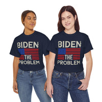 Biden The Problem Unisex Heavy Cotton Tee