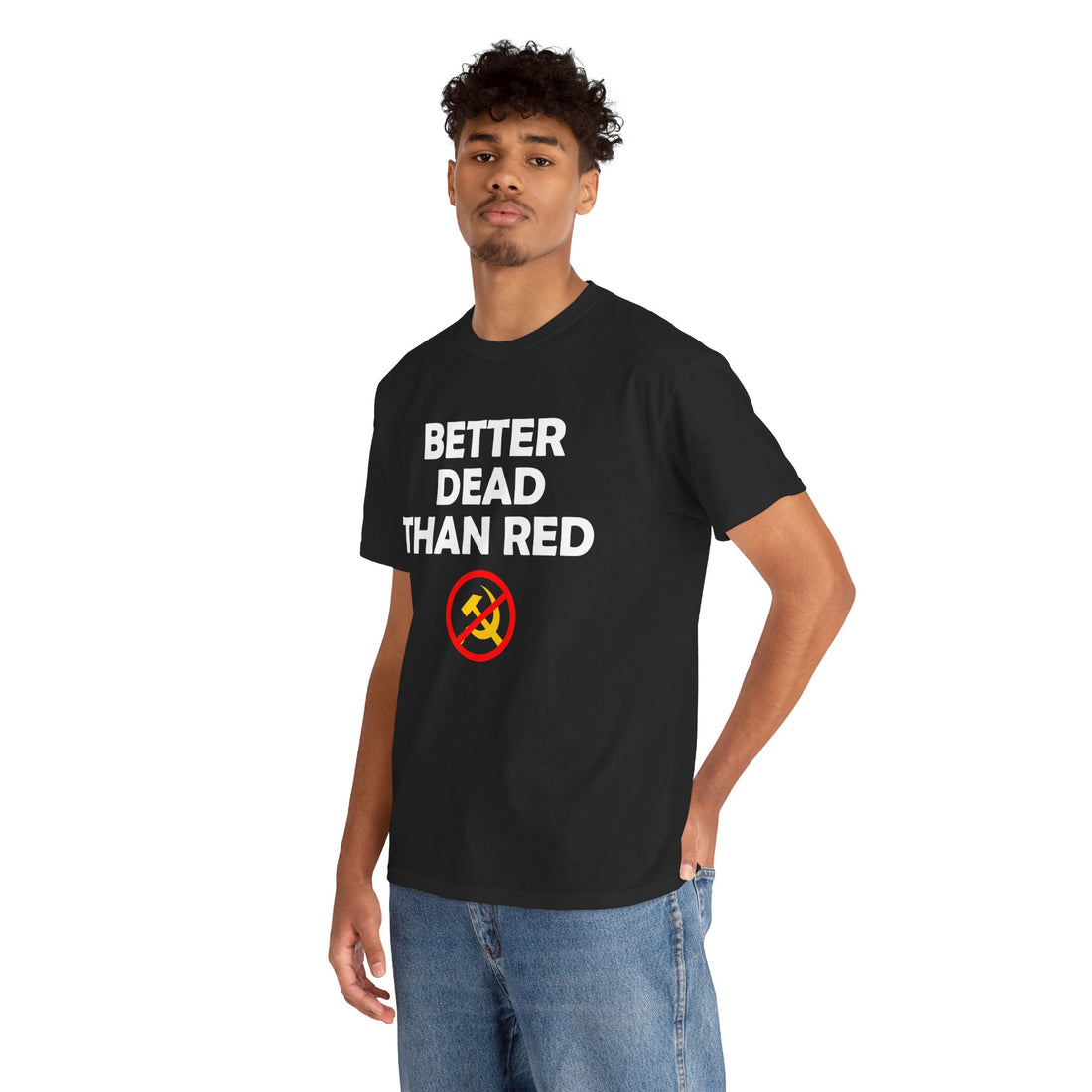 Better Dead Than Red Unisex Heavy Cotton Tee