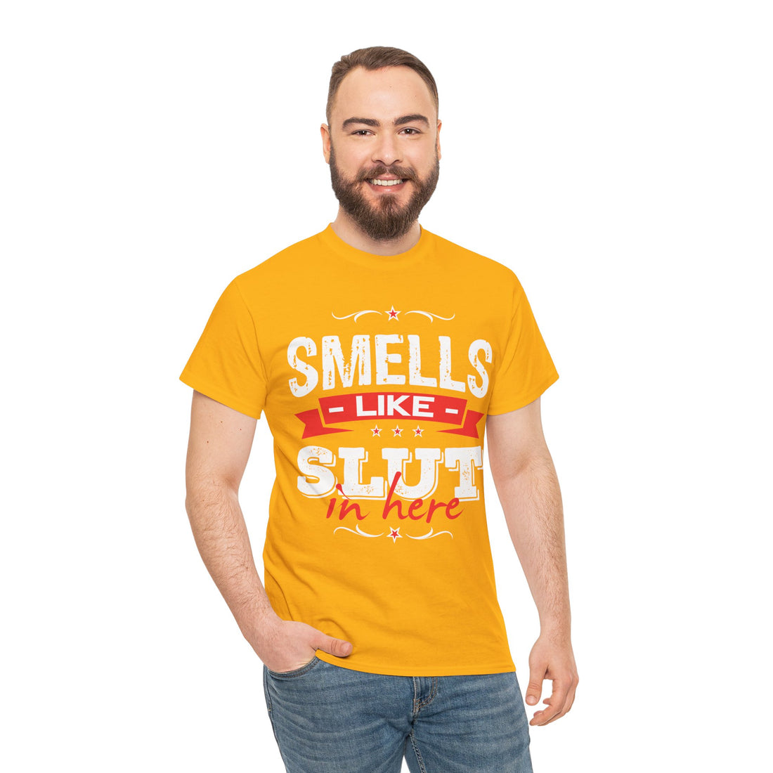 Smells Like Slut In Here Unisex Heavy Cotton Tee