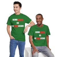 Democraps VS Repooplican Unisex Heavy Cotton Tee