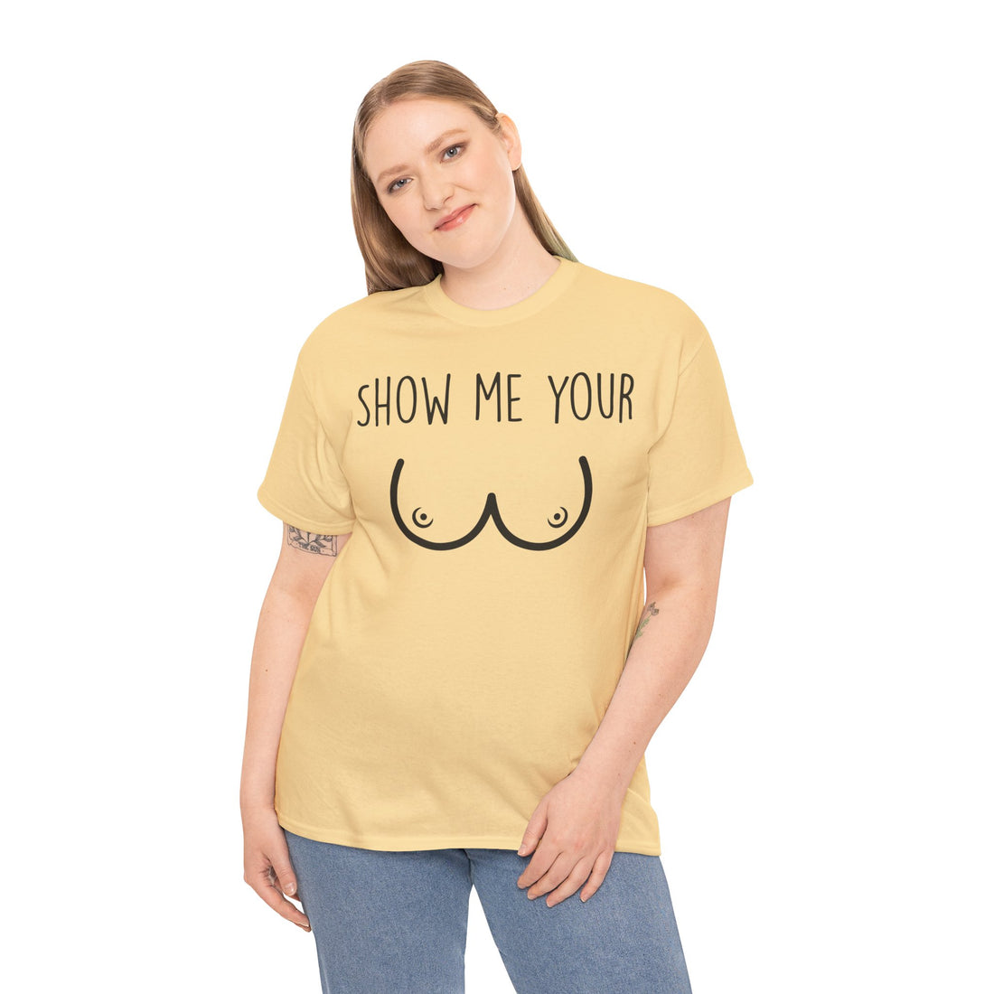 Show Me Your Unisex Heavy Cotton Tee