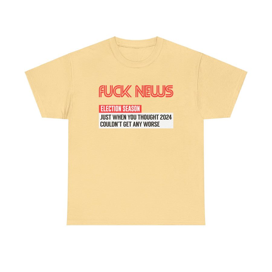 Fuck News Unisex Heavy Cotton Tee