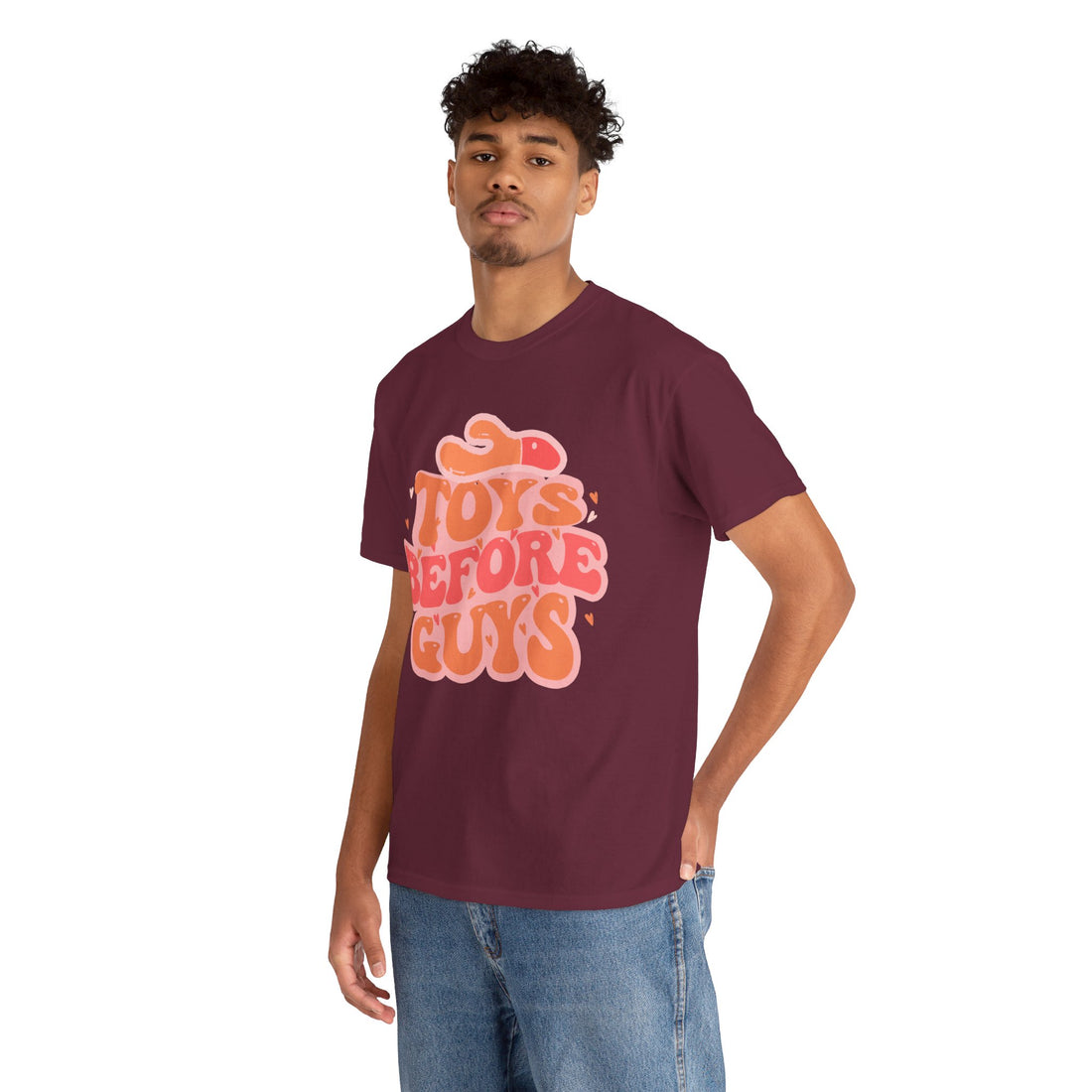 Toys Before Guys Unisex Heavy Cotton Tee