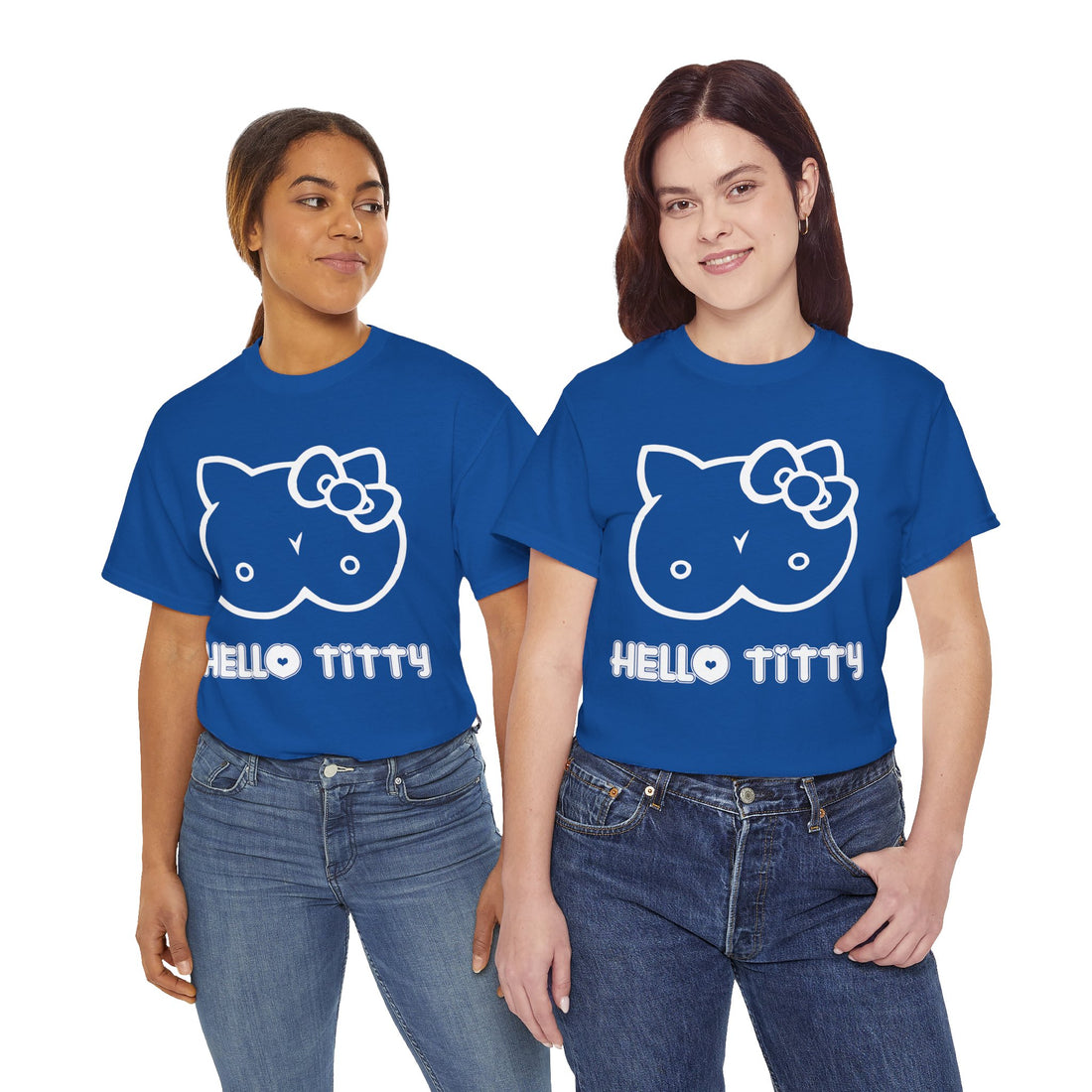 Hello Titty Unisex Heavy Cotton Tee