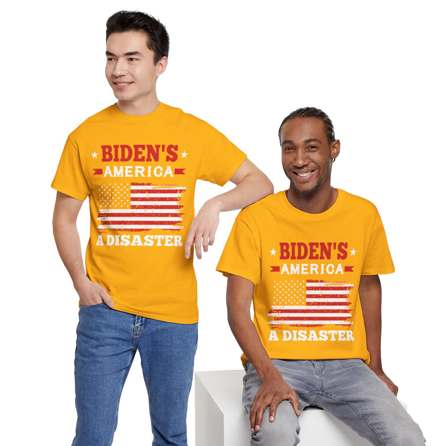 Biden's America A Disaster Unisex Heavy Cotton Tee