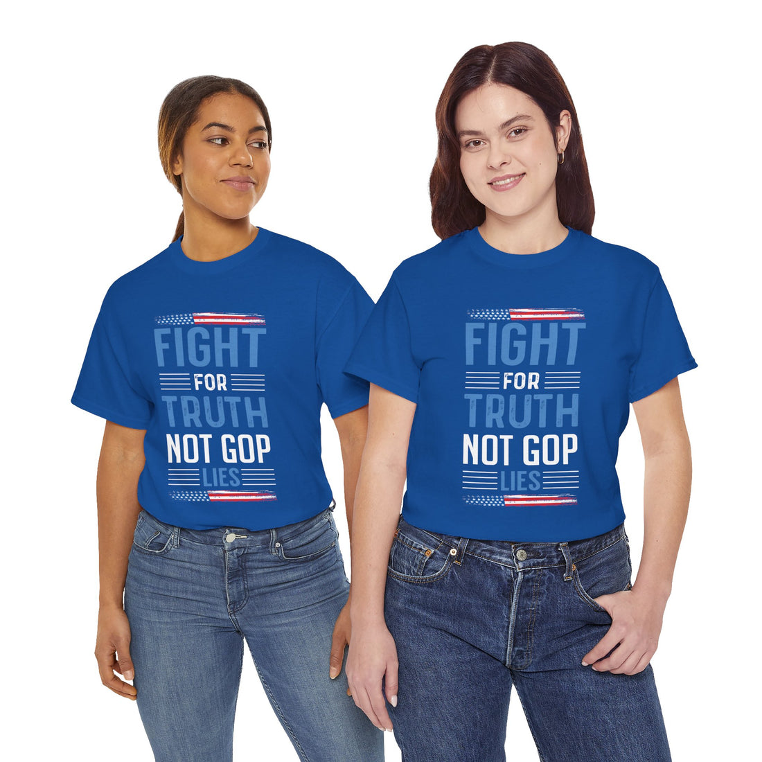 Fight For Truth Not GOP Lies Unisex Heavy Cotton Tee