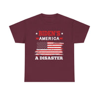 Biden's America A Disaster Unisex Heavy Cotton Tee