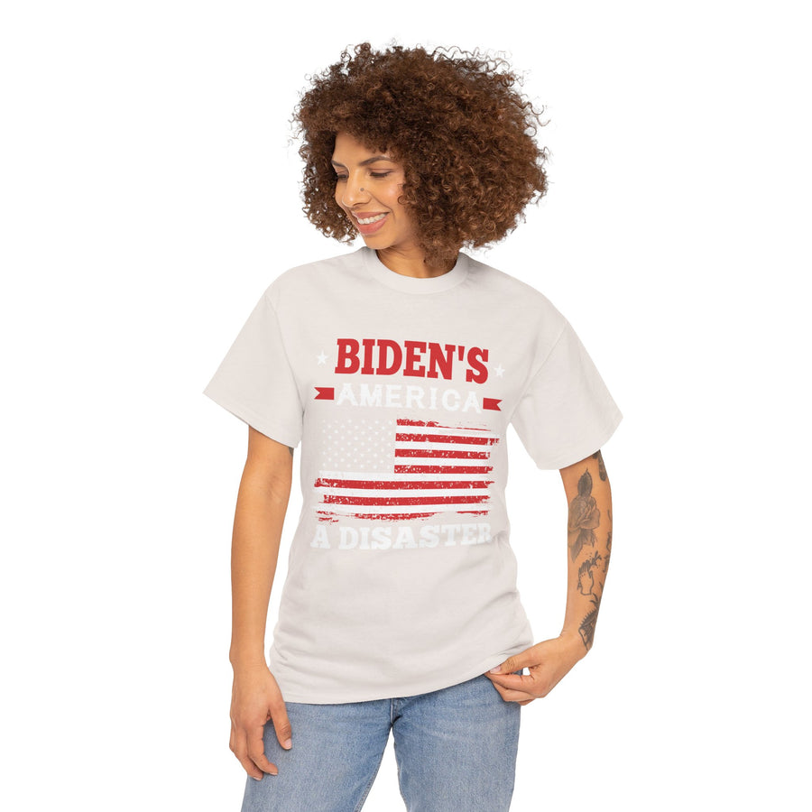 Biden's America A Disaster Unisex Heavy Cotton Tee