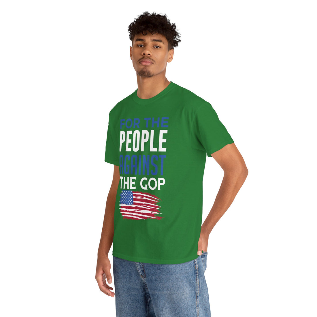 For The People Against The GOP Unisex Heavy Cotton Tee