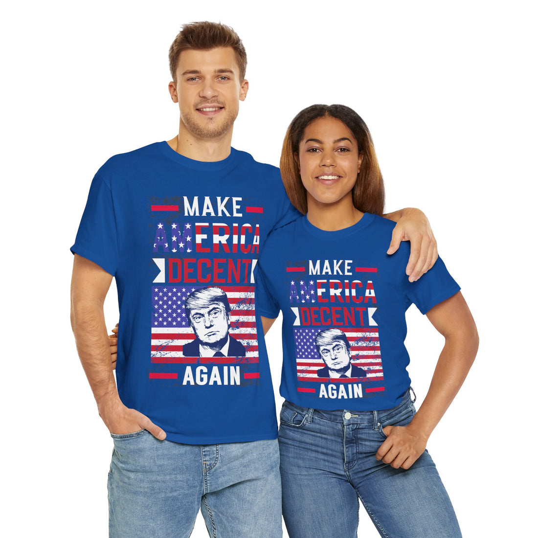 Make America Decent Again Unisex Heavy Cotton Tee