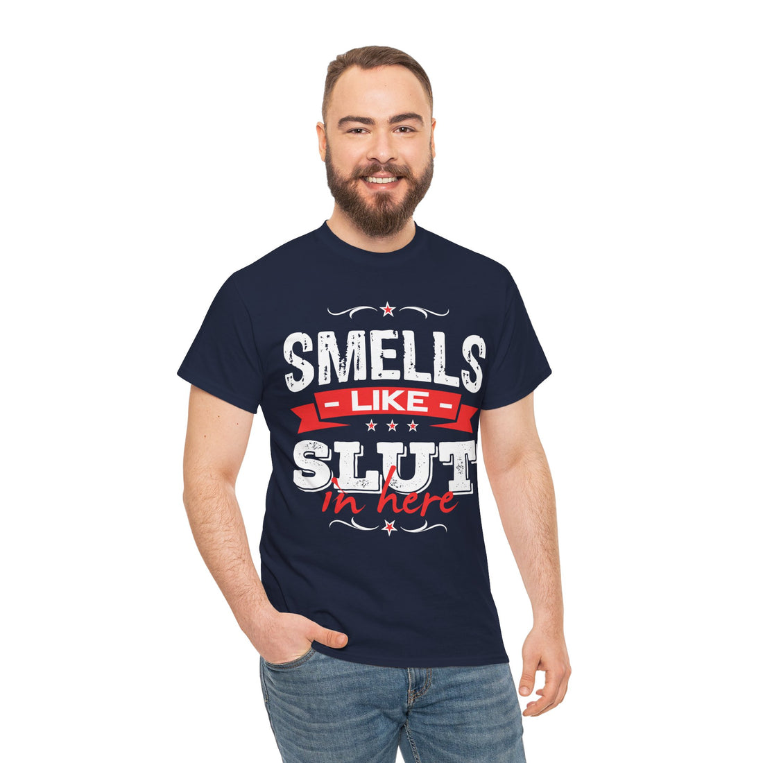 Smells Like Slut In Here Unisex Heavy Cotton Tee