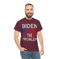 Biden The Problem Unisex Heavy Cotton Tee