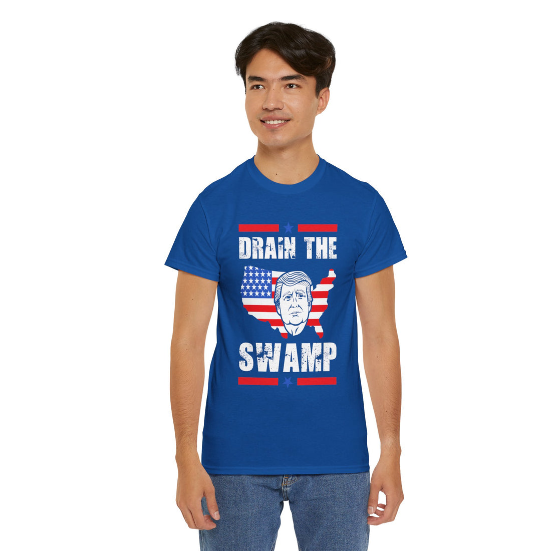 Drain The Swamp Unisex Heavy Cotton Tee