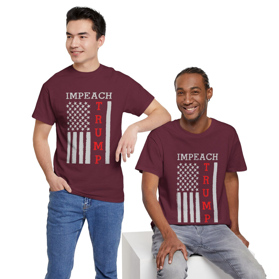 IMPEACH Trump Unisex Heavy Cotton Tee