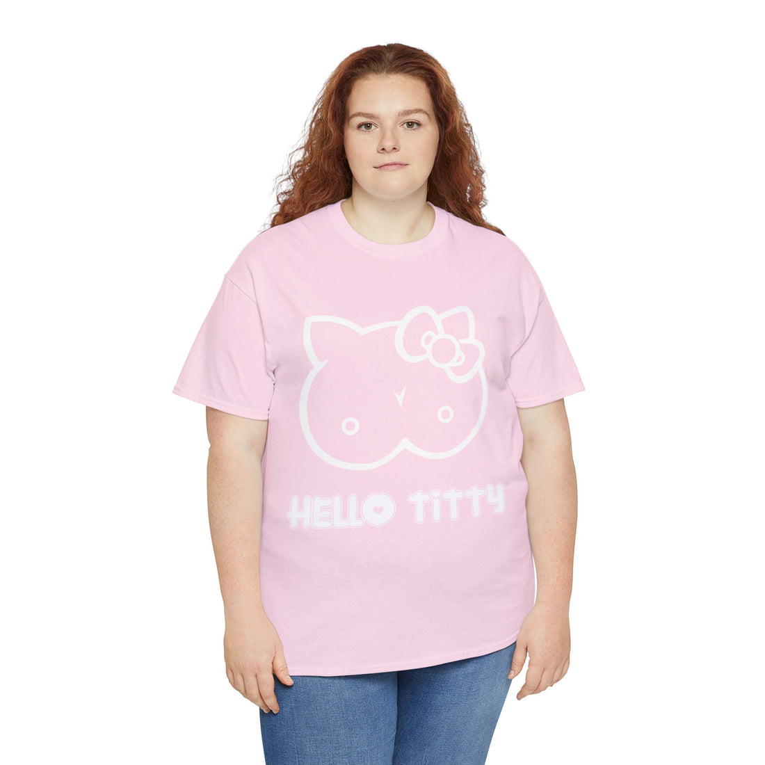 Hello Titty Unisex Heavy Cotton Tee