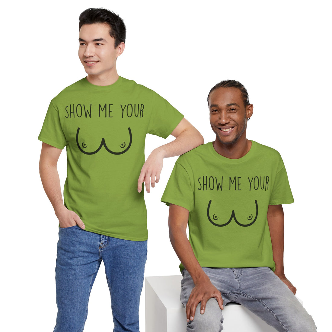 Show Me Your Unisex Heavy Cotton Tee