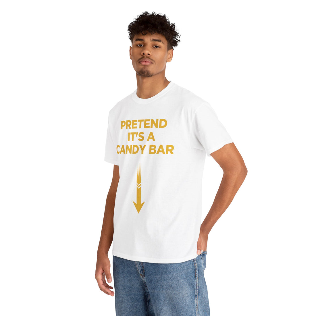 Pretend Its A Cany Bar Unisex Heavy Cotton Tee