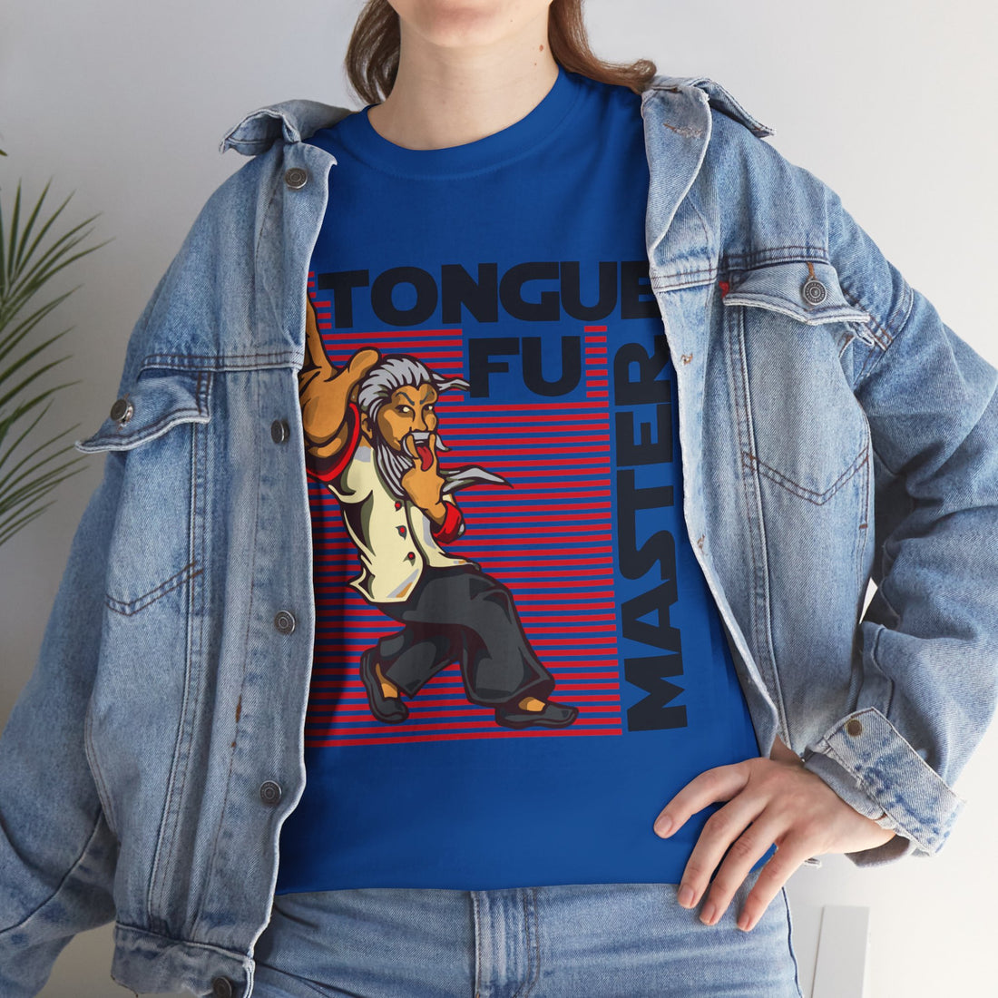 Tongue Fu Master Unisex Heavy Cotton Tee