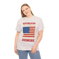 Republican Lies American Demise Unisex Heavy Cotton Tee