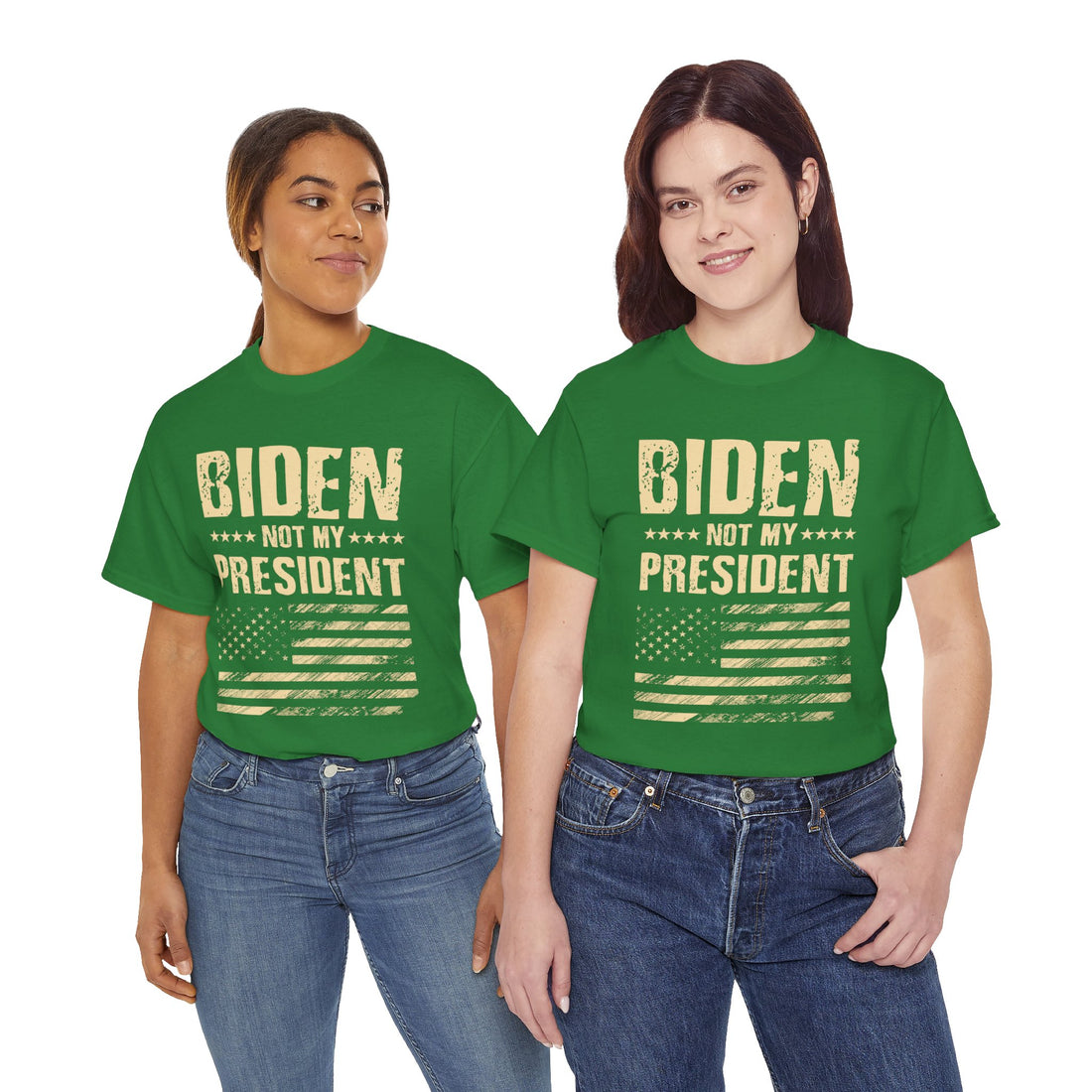 Biden Not My President Unisex Heavy Cotton Tee