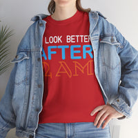 I Look Better After 2 AM Unisex Heavy Cotton Tee