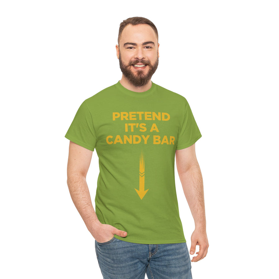 Pretend Its A Cany Bar Unisex Heavy Cotton Tee