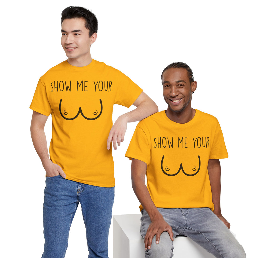 Show Me Your Unisex Heavy Cotton Tee