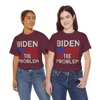 Biden The Problem Unisex Heavy Cotton Tee