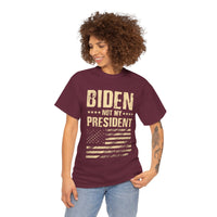 Biden Not My President Unisex Heavy Cotton Tee