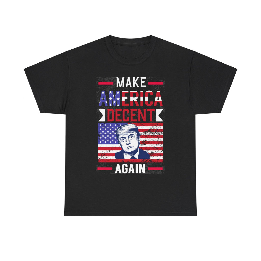 Make America Decent Again Unisex Heavy Cotton Tee