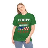 Fight Back Against Liberal Lies Unisex Heavy Cotton Tee