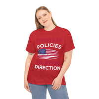 Republican Policies The Wrong Direction Unisex Heavy Cotton Tee