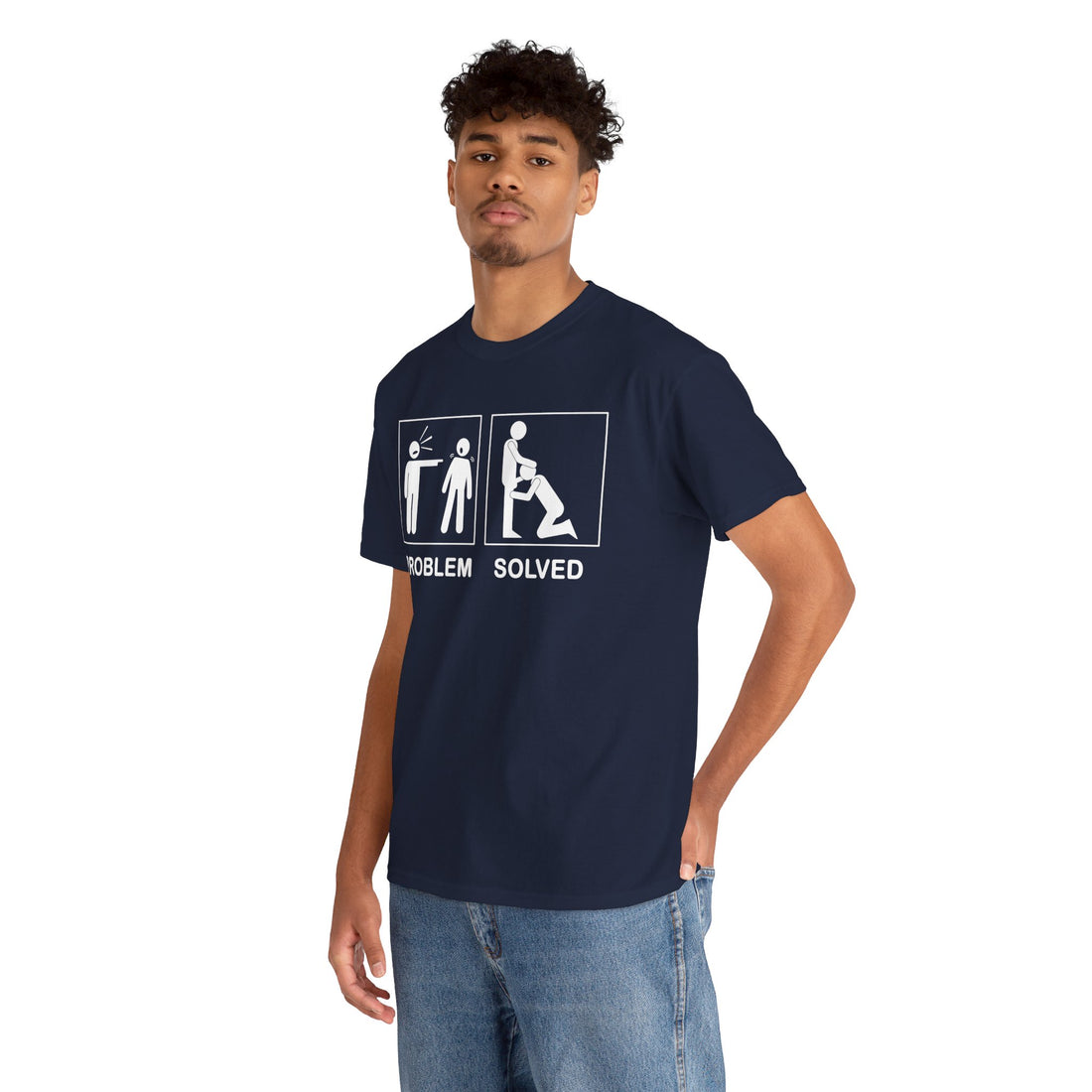 Problem Solved Unisex Heavy Cotton Tee