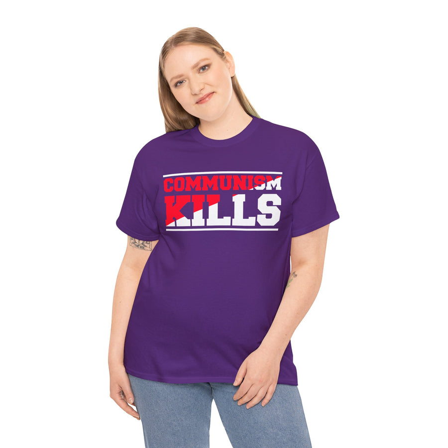 Communism Kills Unisex Heavy Cotton Tee